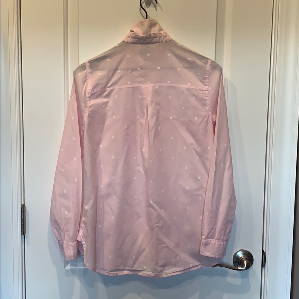 Pink printed button down! - Picture 3 of 5
